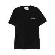 Zwart Crew Neck T-shirt Iceberg , Black , Heren