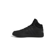 Hoops 3.0 Mid Sneaker Adidas , Black , Heren