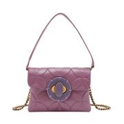 Kleine Rugverlichting Crossbody TAS Maliparmi , Purple , Dames