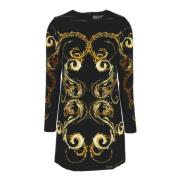 Jurken Versace Jeans Couture , Black , Dames