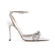 Kristal Strik Hoge Hakken Schoenen Mach & Mach , White , Dames