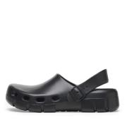 Zwarte klompen Birkenstock , Black , Heren