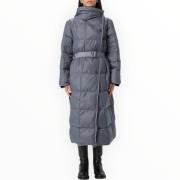 Pufferjas voor Stijlvolle Winterlook Emporio Armani , Gray , Dames