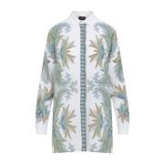 Blauwe Zijden Elegante Blouse Etro , Multicolor , Dames