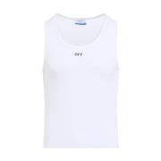 Witte Topkleding voor Mannen Off White , White , Heren