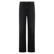 Lichtgewicht Logan Mid Rise Jeans Rag & Bone , Black , Dames