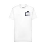 Stijlvol T-shirt Mtk8133 Pjy002N 01 Philipp Plein , White , Heren