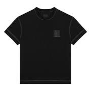 Korte mouwen ronde hals T-shirt Givenchy , Black , Heren