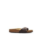 Madrid BS Slides Birkenstock , Brown , Dames