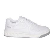 Witte Sneakers met Stud-details Valentino , White , Heren