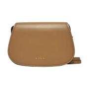 Flap Messenger tas met stijl Michael Kors , Brown , Dames