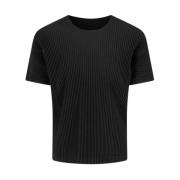 Herenmode T-shirt Issey Miyake , Black , Heren