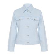 Denim Jacket Aqua Blue InWear , Blue , Dames