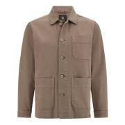 Work Shirt Jacket Boggi Milano , Brown , Heren