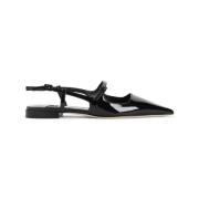 Zwarte platte schoenen voor vrouwen Jimmy Choo , Black , Dames