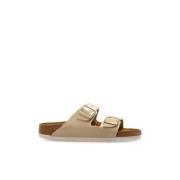 Slides Arizona BS Birkenstock , Beige , Dames