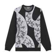 Katoenen Gebreide kleding en Sweaters BOA Jumper Iuter , Black , Heren