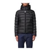 Gewatteerde Jas met Capuchon Blauer , Black , Heren