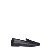 Zwarte Loafer Schoenen Elegantie Stijl Khaite , Black , Dames