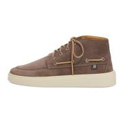 Suedeleren hoge boot Boggi Milano , Brown , Heren