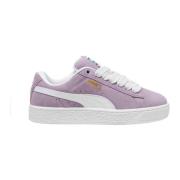 Moderne Suede Sneakers met Unieke Details Puma , Multicolor , Heren