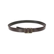 Stijlvolle leren riem voor mannen Tom Ford , Brown , Heren