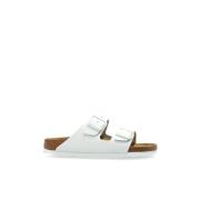 Slides Arizona BS Birkenstock , White , Dames