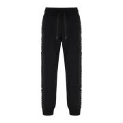 Stijlvolle Broeken voor Mannen en Vrouwen Versace Jeans Couture , Blac...