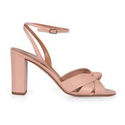 Leren Gesp Sandalen Aquazzura , Pink , Dames