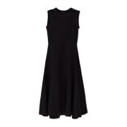 Mouwloze jurk Fabiana Filippi , Black , Dames