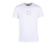 Tshirt Bikkembergs , White , Heren