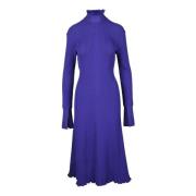 Elegante jurk in viscosemix Philosophy di Lorenzo Serafini , Purple , ...