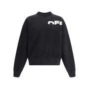 Minimalistische Skate Sweatshirt Off White , Black , Heren