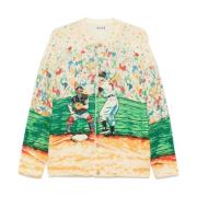 Multi Slugger Cardigan Bode , Multicolor , Heren