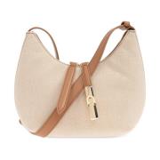 Schoudertas Goccia Klein Furla , Beige , Dames