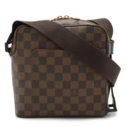 Pre-owned Fabric louis-vuitton-bags Louis Vuitton Vintage , Brown , Da...