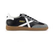 Klassieke Barru Zwarte Sneakers Munich , Black , Heren