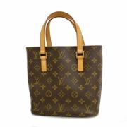 Pre-owned Fabric handbags Louis Vuitton Vintage , Brown , Dames