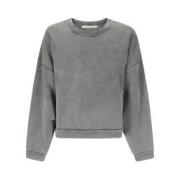 Casual Sweatshirt voor dagelijks gebruik Acne Studios , Gray , Dames