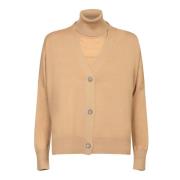 Bruin Topkleding Elegance Collectie Blanca Vita , Brown , Dames