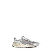 Grijze Sneakers met Logodetails Dsquared2 , Gray , Heren