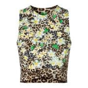 Luipaardprint Top Marc Cain , Multicolor , Dames