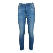 Katoenen Jeans Pinko , Blue , Dames