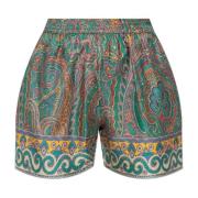 Zijden shorts Etro , Multicolor , Dames