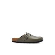 Boston BS Slides Birkenstock , Gray , Heren