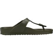 Gizeh EVA Slippers Birkenstock , Green , Heren