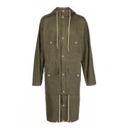 Parka met Capuchon Gucci , Green , Heren