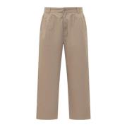 Straight Casual Broek Carhartt Wip , Beige , Heren