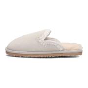 Eskimo Slipper Zilver Suède Dames Mou , Gray , Dames