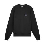 Sweatshirt Embroidered Knot Black Filling Pieces , Black , Unisex